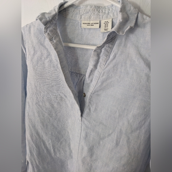 Adrienne Vittadini Linen Tunic Dress - Picture 7 of 7